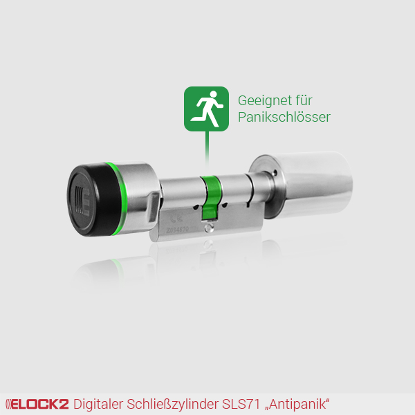 Digitaler Schließzylinder SLS71 mit Antipanik-Funktion